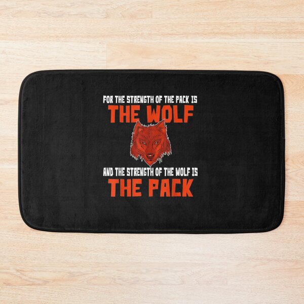 Item preview, Cute Wolves Lover Gift The Strength Of The Pack Is The Wolf T-Shirt designed and sold by Lukifo-Mana.