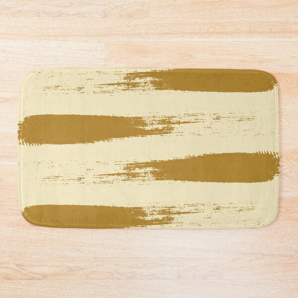 Item preview, Brushstroke Mustard designed and sold by Miss Striped.