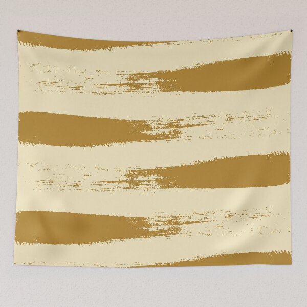 Item preview, Brushstroke Mustard designed and sold by Miss Striped.