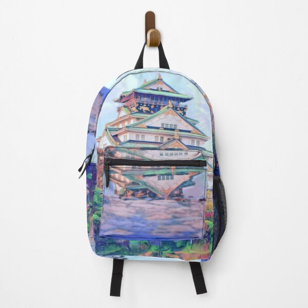 Item preview, Lofi Aesthetic Anime Osaka Castle designed and sold by Niiyoon's Designs.
