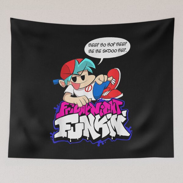 Item preview, Friday night funkin beep bo bop beep T-Shirt designed and sold by Lukifo-Mana.