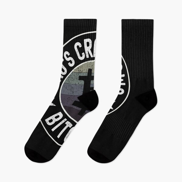 Item preview, Who's Crazy Now Vintage Crytocurrency Blockchain Bitcoin  designed and sold by dannareyansh.