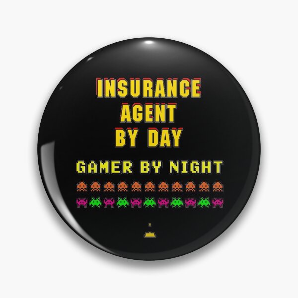 Item preview, Insurance Agent by day, gamer by night designed and sold by OoyootBespredel.
