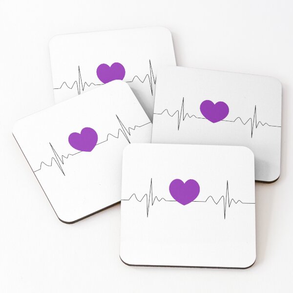 Item preview, PURPLE HEARTBEAT designed and sold by eesomebys.