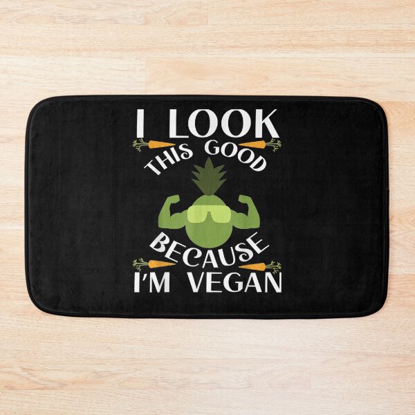 Item preview, Vegan Vegetarian I Look This Good Because I'm Vegan  designed and sold by dannareyansh.