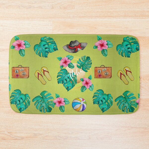 Item preview, Vacacion mood on green background  designed and sold by editanagy.