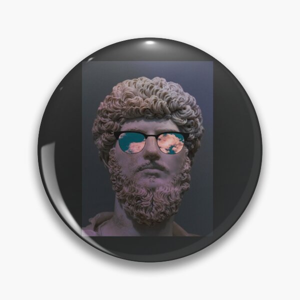 Item preview, Greek Statue Head with Cloud Glasses designed and sold by patrick10reyes.