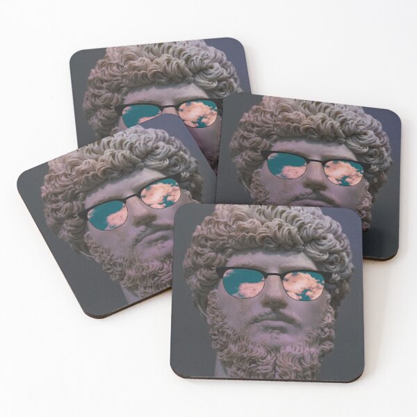 Item preview, Greek Statue Head with Cloud Glasses designed and sold by patrick10reyes.