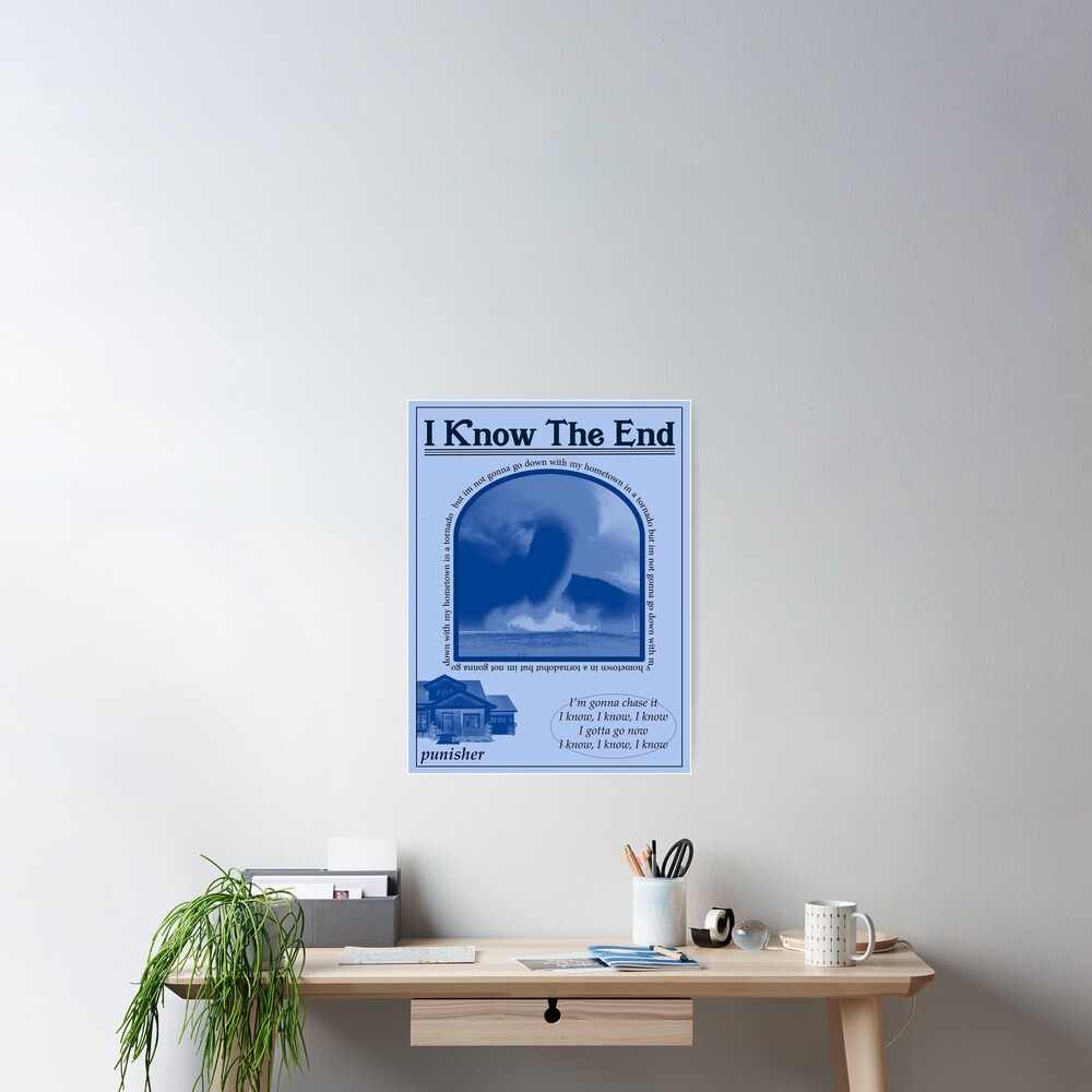 Poster « Je connais la fin Phoebe Bridgers»