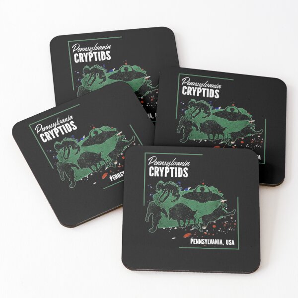 Item preview, Folklore Supernatural Monsters Map Of Pennsylvania  designed and sold by dannareyansh.
