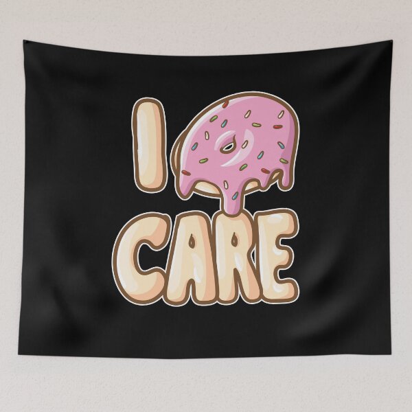 Item preview, I Donut Care Funny Saying Food Pun Humor designed and sold by lsapparel.