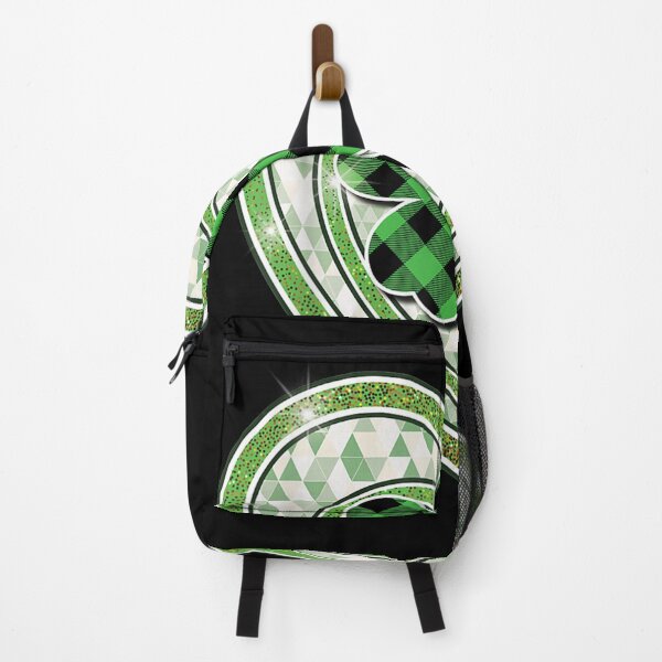 Item preview, St Patricks Day Women Buffalo Plaid Green Shamrock designed and sold by dannareyansh.