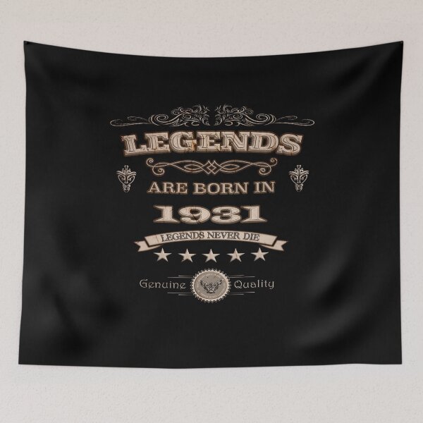 Item preview, Legends Are Born In 1931 Retro designed and sold by tpixx.