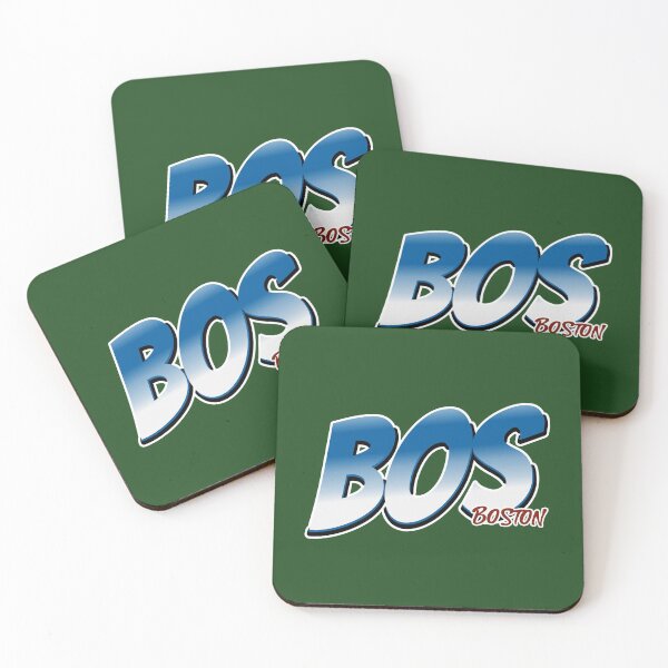 Item preview, BOS, Boston, IATA airport code.  designed and sold by MultistorieDog.