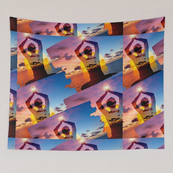 Item preview, Colorful Yoga Pose designed and sold by OMdesign10.