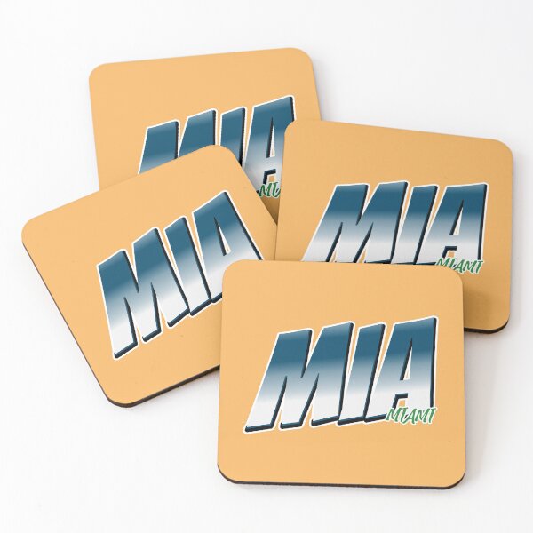 Item preview, MIA, Miami, IATA airport code.  designed and sold by MultistorieDog.