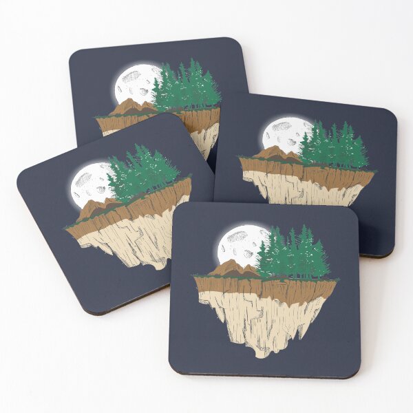 Item preview, Moonlit Night - illustration designed and sold by crazycollective.