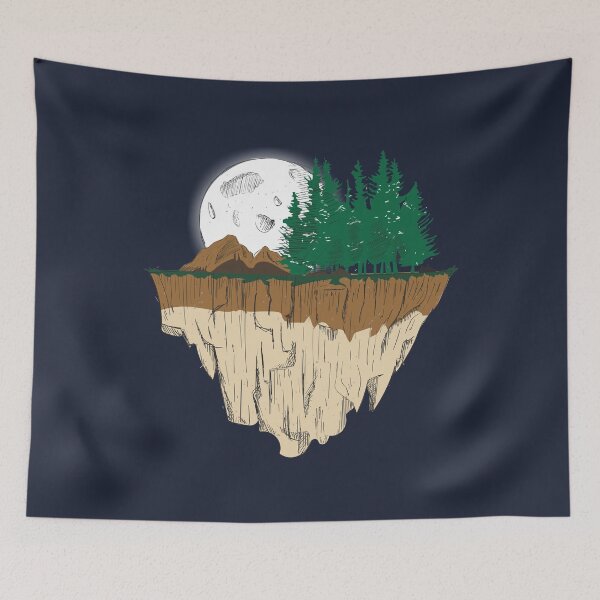 Item preview, Moonlit Night - illustration designed and sold by crazycollective.