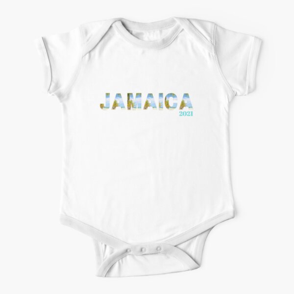 JAMAICA IRIE MON Short Sleeve Baby One-Piece