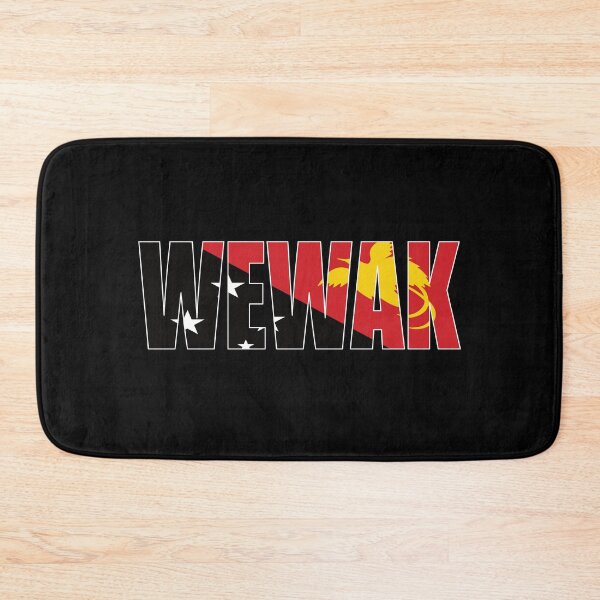 Item preview, Wewak with Papua New Guinea Flag designed and sold by PNG-pikinini.