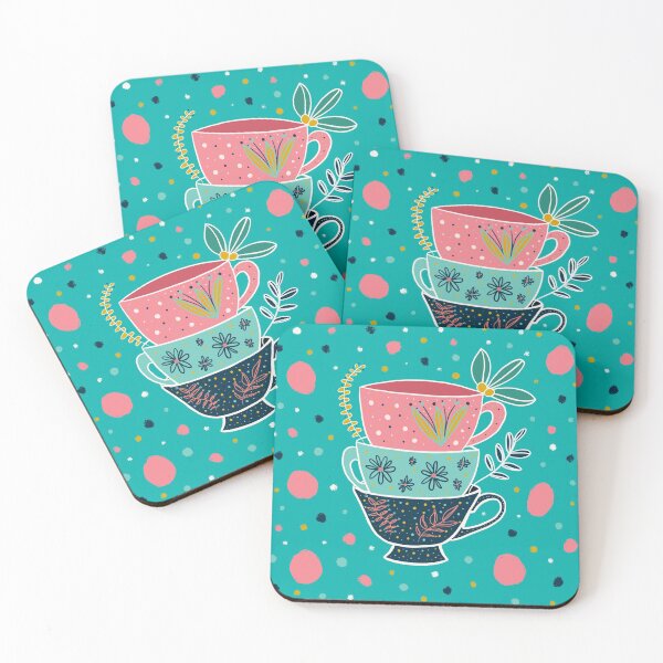 Item preview, Cute little summer teacups designed and sold by awrenpod.