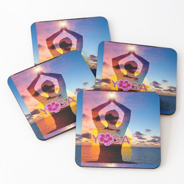 Item preview, Flower Colorful Yoga  designed and sold by OMdesign10.