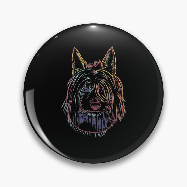 Item preview, Colorful Dog Australian Silky Terrier  designed and sold by dannareyansh.
