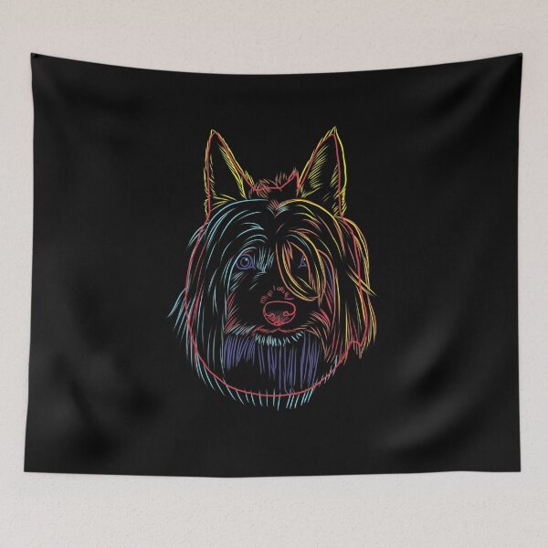 Item preview, Colorful Dog Australian Silky Terrier  designed and sold by dannareyansh.