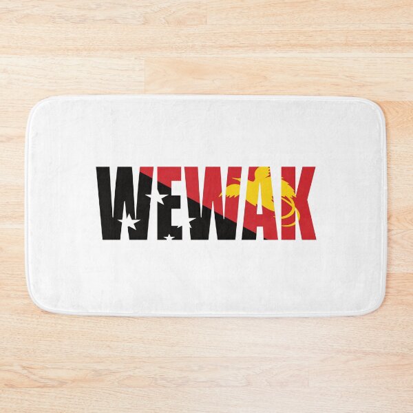 Item preview, Wewak with Papua New Guinea Flag designed and sold by PNG-pikinini.