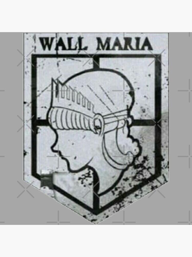 "Wall Maria Attack on Titan" Poster for Sale by Cupart Redbubble