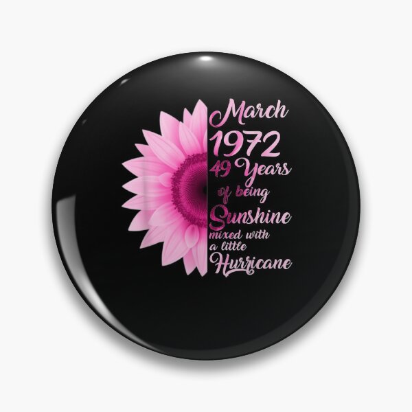 Item preview, March Girl 1972 T 49 Years Old 49th Birthday Gift  designed and sold by dannareyansh.
