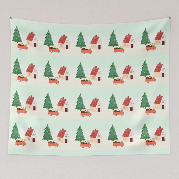Item preview, Christmas town designed and sold by artby-yuri.