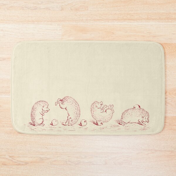 Item preview, Hedgehog Stealing Apple designed and sold by minimalcinema.
