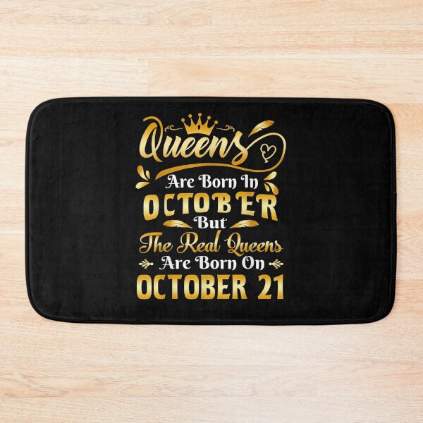 Item preview, Real Queens Are Born On October 21st Birthday  designed and sold by dannareyansh.