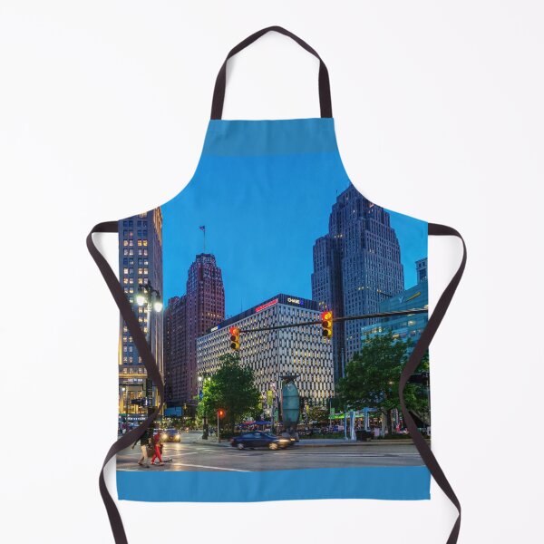 Item preview, Night In Downtown Detroit Michigan designed and sold by mljdwhite.