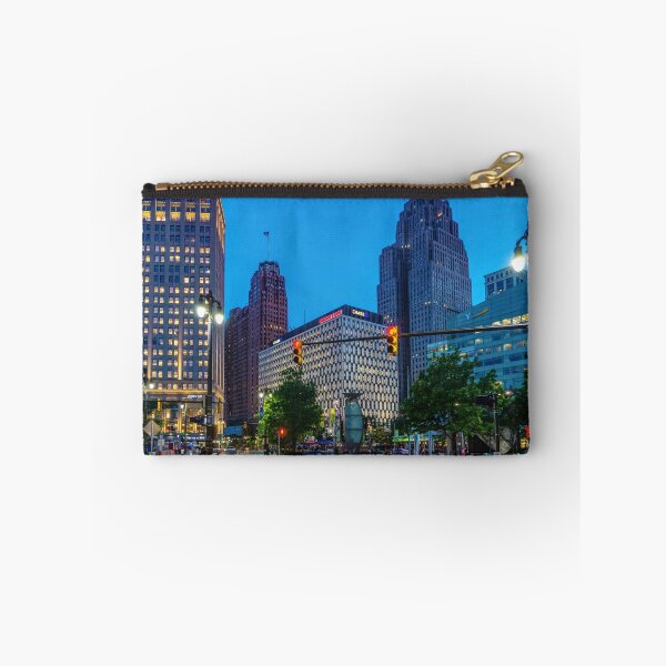 Item preview, Night In Downtown Detroit Michigan designed and sold by mljdwhite.