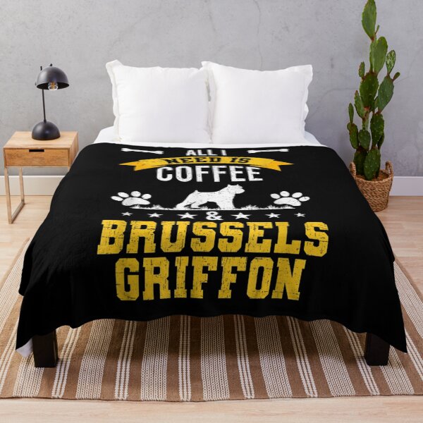 Item preview, I Need Coffee And Brussels Griffon Dog Lover  designed and sold by dannareyansh.