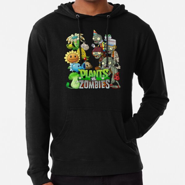 Zombies Kids Hooded Pocket Sweatshirt Teens Fashion Sudadera EYSKJ Hoodie Capucha Plants Vs