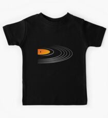 Music Retro Vinyl Record Kids Tee