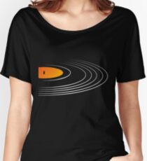 Music Retro Vinyl Record Women's Relaxed Fit T-Shirt