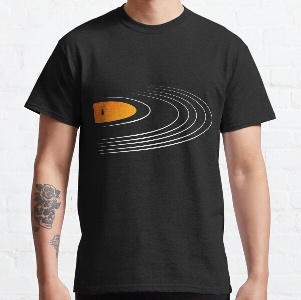 Musique Retro Vinyl Record T-shirt classique