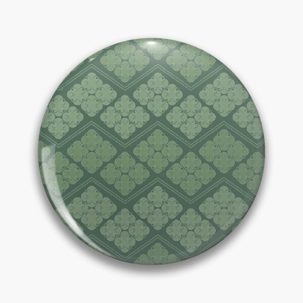 Item preview, St Mark's Chevron Damask - green designed and sold by ncxadair.