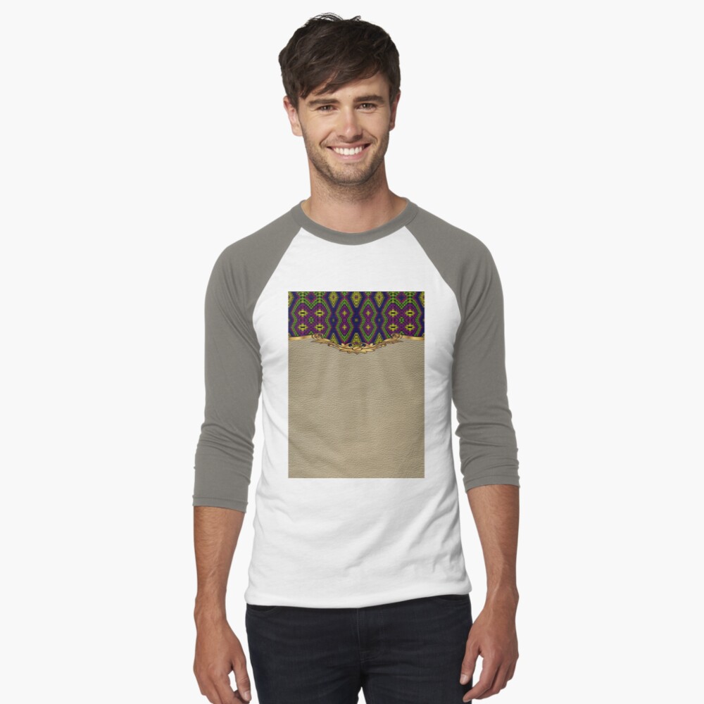 Item preview, Baseball ¾ Sleeve T-Shirt designed and sold by VkCases.