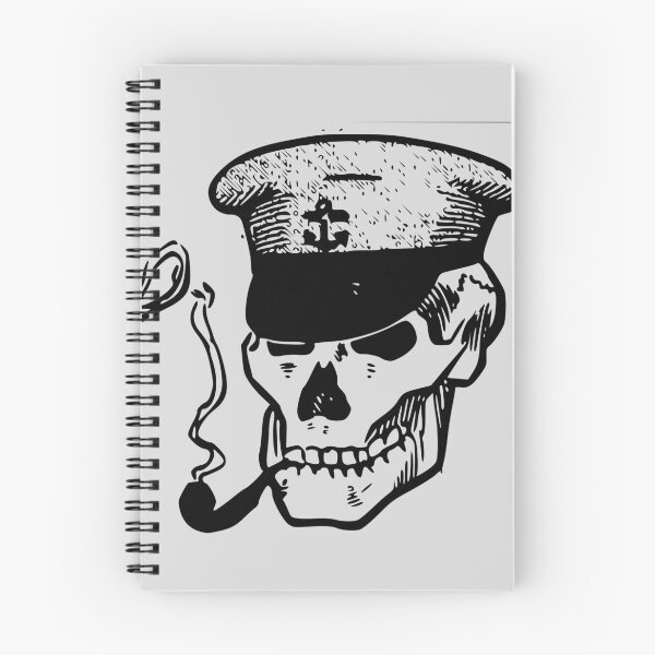 Item preview, Skull, pirate, captain, captain skull, ship, ship captain designed and sold by Jhonnyyy.
