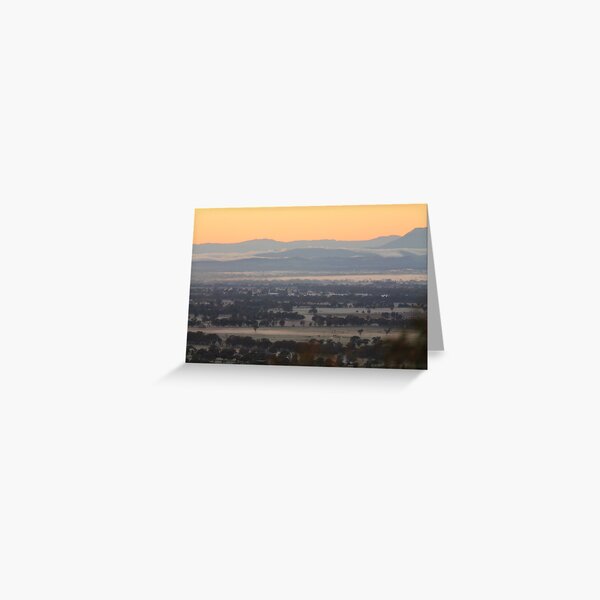 Before Dawn, Wangaratta Greeting Card