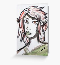 Elf Greeting Card