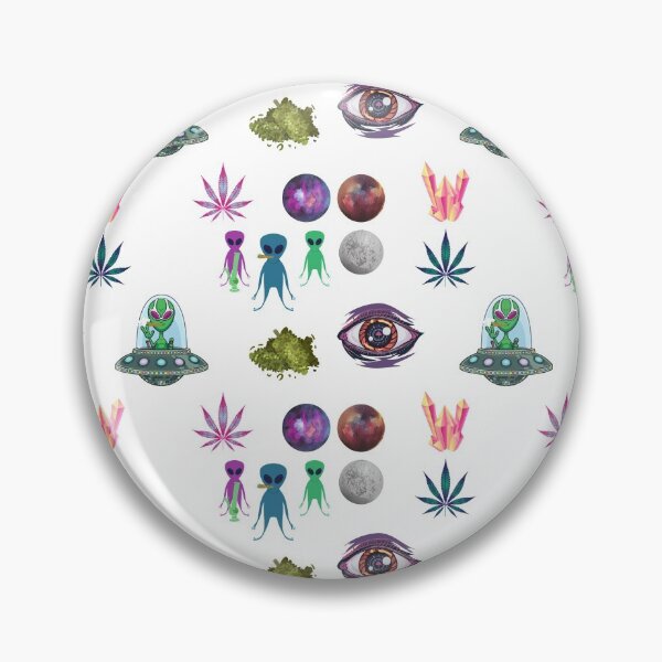Item preview, Alien Stoner Pack | Smart Successful Stoner | THC Leaves |  designed and sold by AlfaEcho.