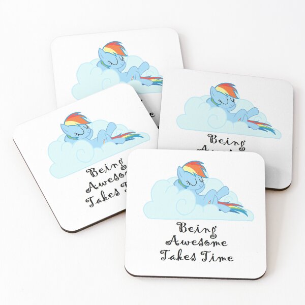 Item preview, rainbow dash knows that being Awesome Takes time. designed and sold by pokemon99883.