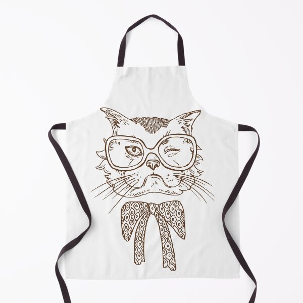 Item preview, Cat wink head hipster designed and sold by Donaatelle.