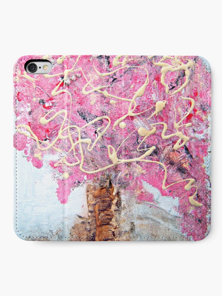 Alternate view of Cherry Tree iPhone Wallet